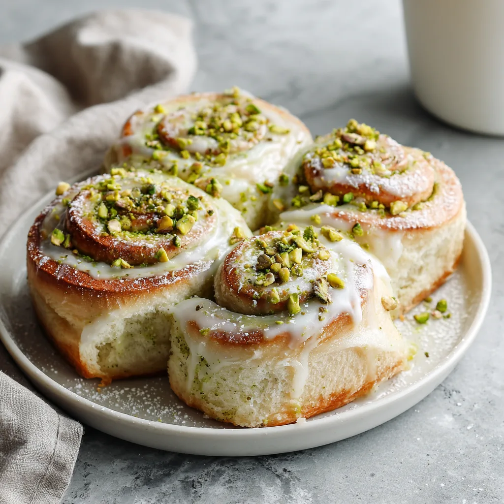 Fluffy Pistachio Rolls: Better Than Bakery!
