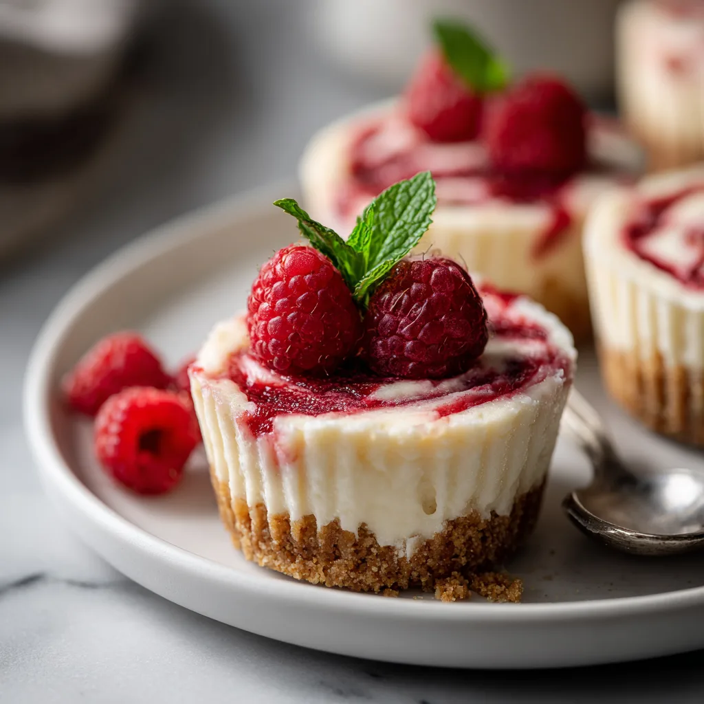 No-Bake Raspberry Cheesecake Cups – Creamy, Dreamy & Perfectly Portable 🍓