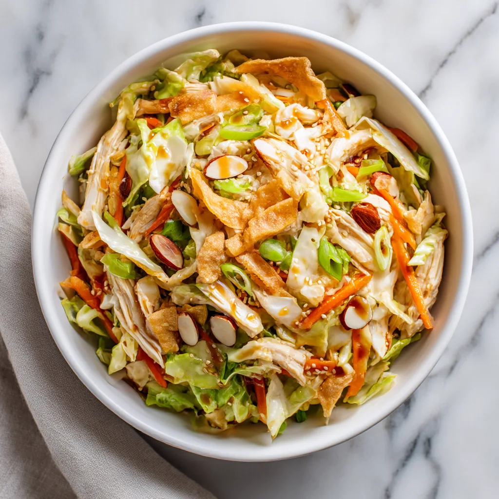 Crunchy Asian Chicken Salad – The Ultimate Fresh, Flavor-Packed Classic