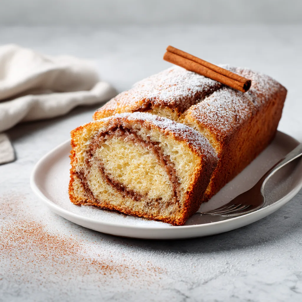 Easy Cinnamon Swirl Loaf Cake – A Cozy Classic You’ll Bake Again and Again
