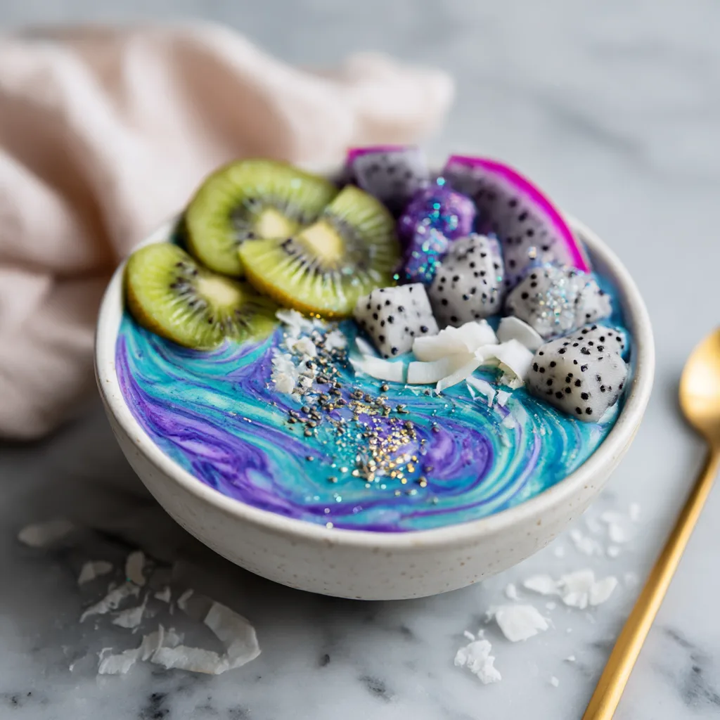 Magical Mermaid Smoothie Bowl (A Tropical, Colorful Breakfast Dream)