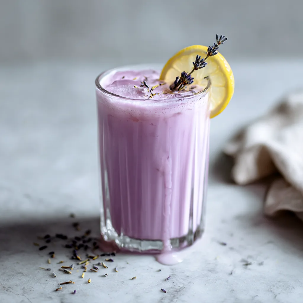 Magical Creamy Lavender Lemonade (A Dreamy Floral Summer Drink)